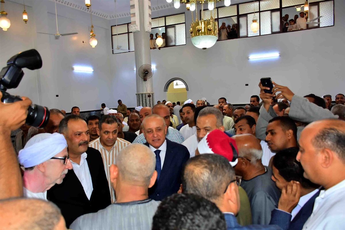 محافظ الأقصر يفتتح مسجد جديد&nbsp;