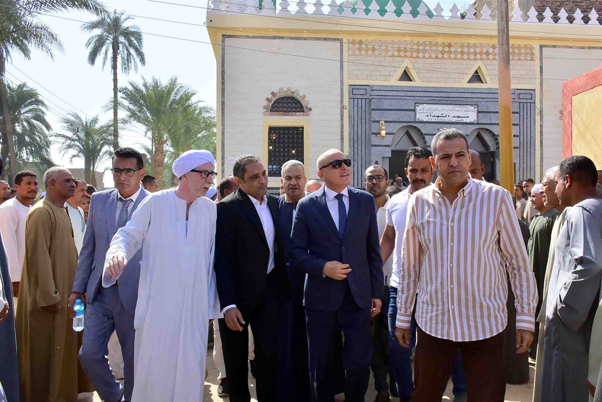 محافظ الأقصر يفتتح مسجد جديد&nbsp;