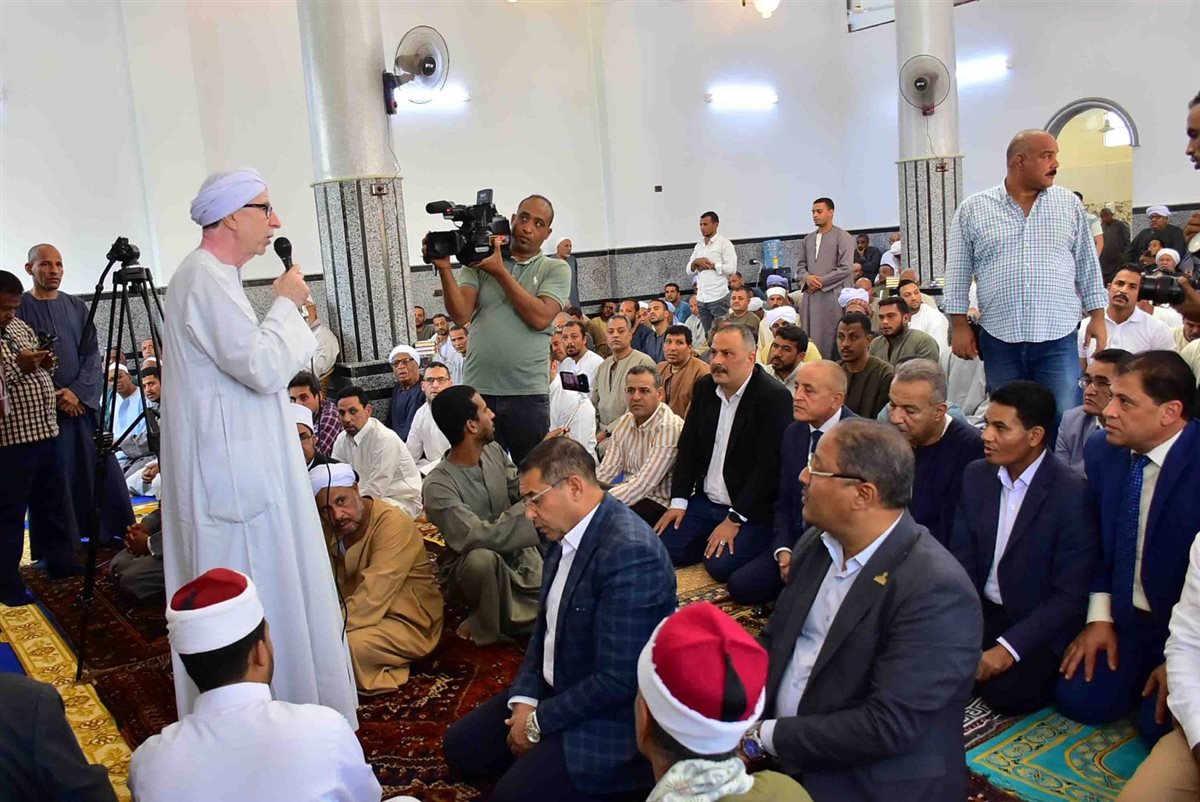 محافظ الأقصر يفتتح مسجد جديد&nbsp;