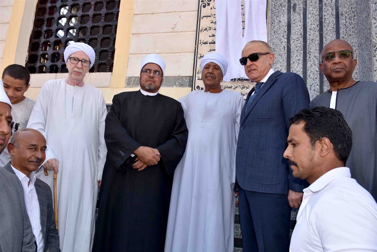 محافظ الأقصر يفتتح مسجد جديد&nbsp;