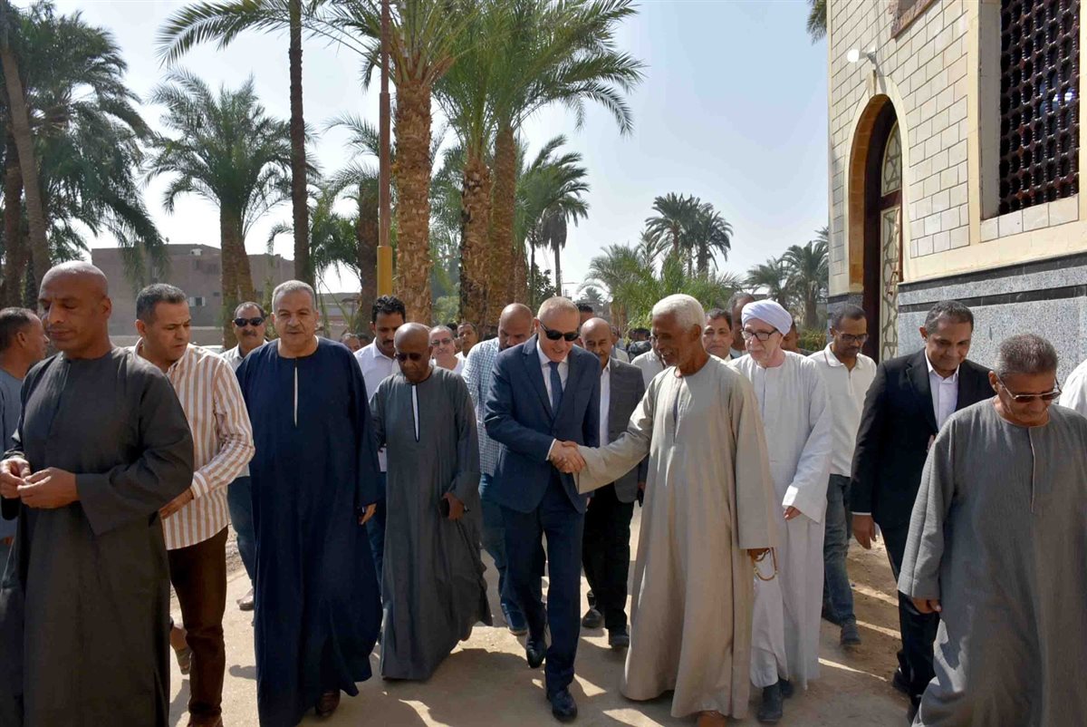 محافظ الأقصر يفتتح مسجد جديد&nbsp;