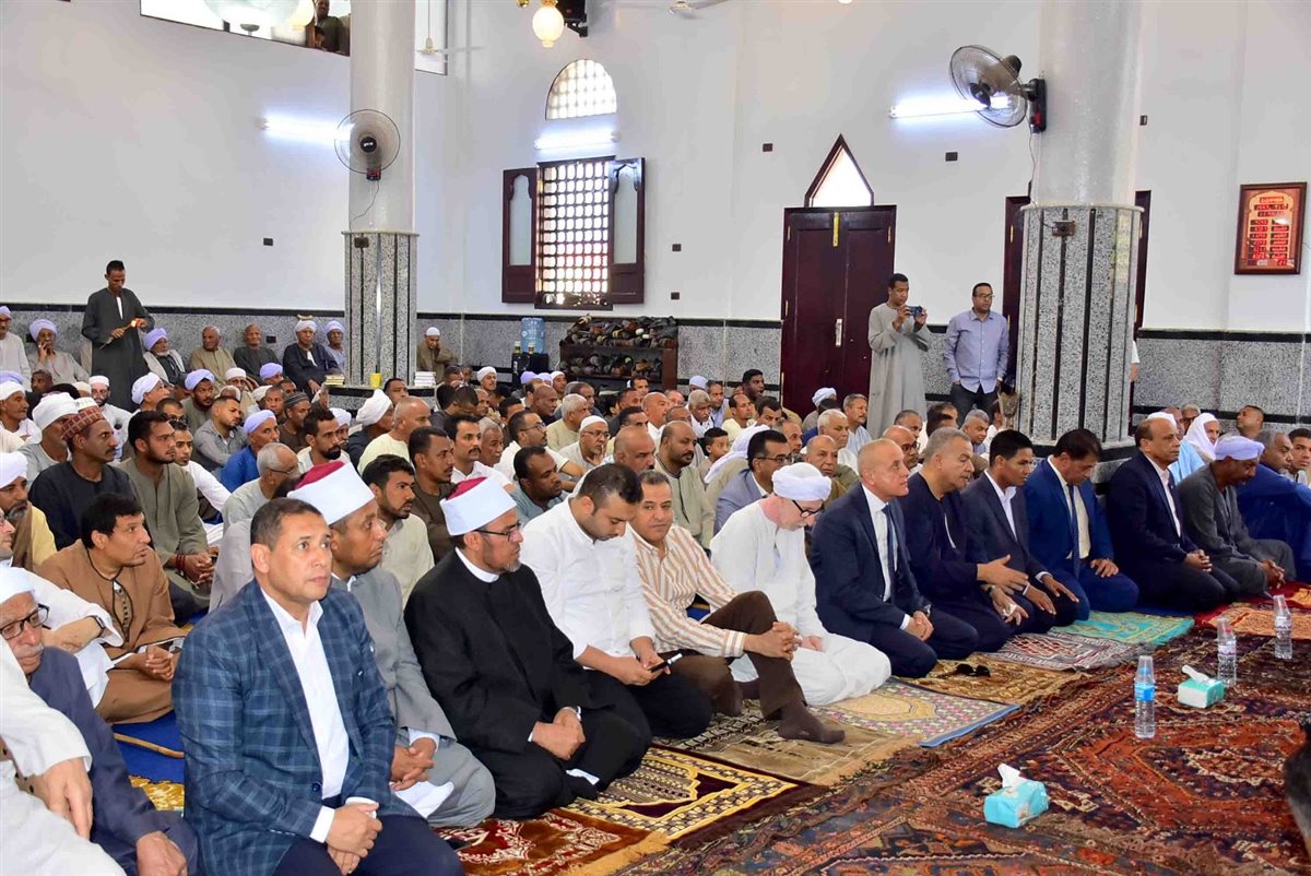 محافظ الأقصر يفتتح مسجد جديد&nbsp;
