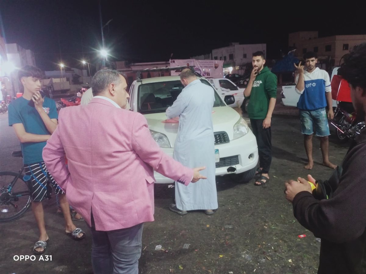 حملة لإزالة الإشغالات بمدينة دهب