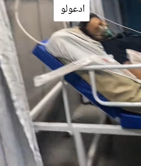 أول صور لـ إسماعيل الليثي من داخل العناية المركزة بعد تعرضه لحادث سير مروع