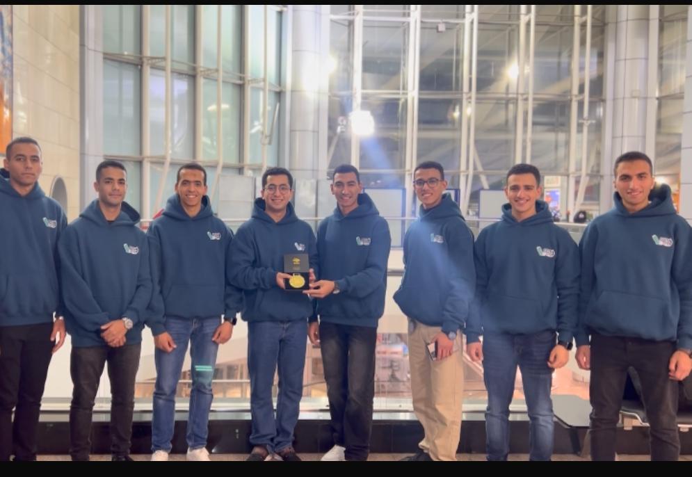 &nbsp;الميدالية الذهبية فى المسابقة العالمية للهندسة الوراثية&nbsp;