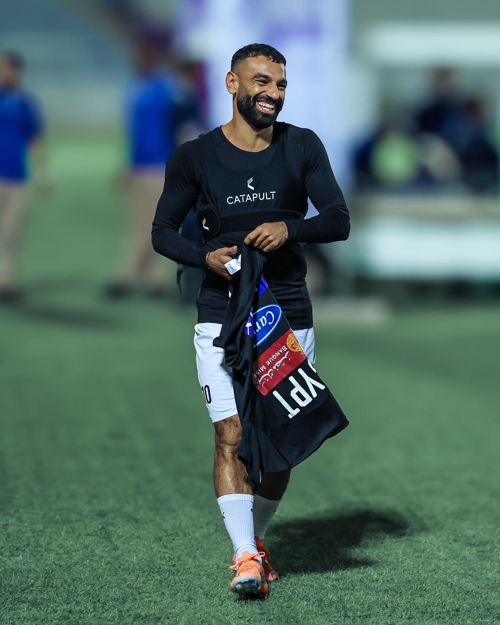 محمد صلاح من تدريب منتخب مصر