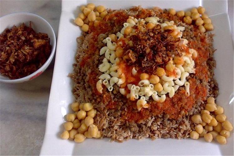 طريقة عمل الكشري في حلة واحدة