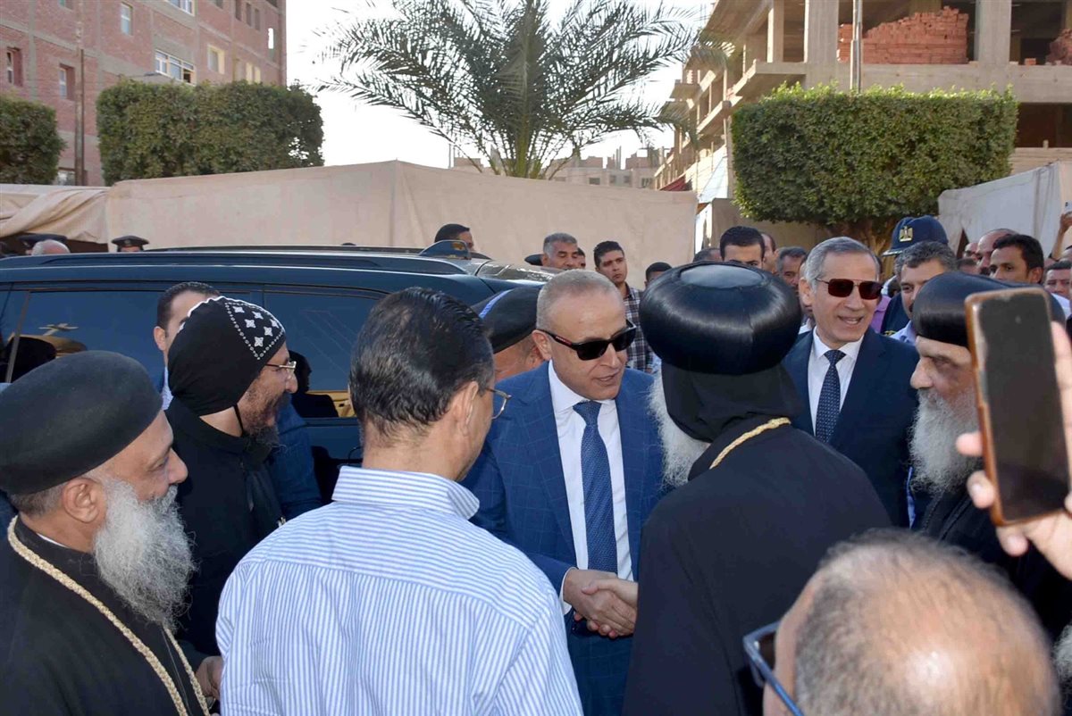 محافظ الأقصر بدير مارجرجس&nbsp;