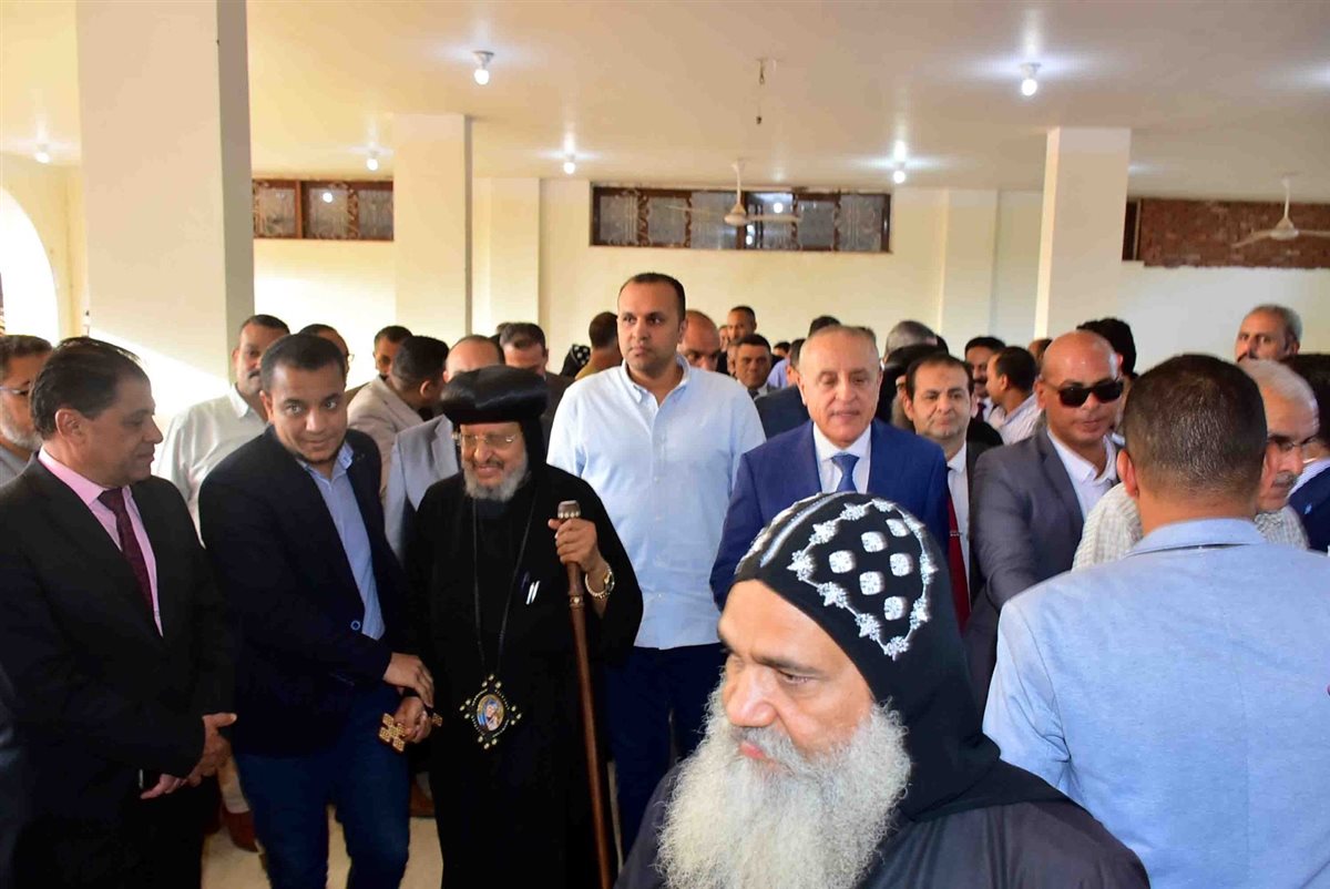 محافظ الأقصر بدير مارجرجس&nbsp;