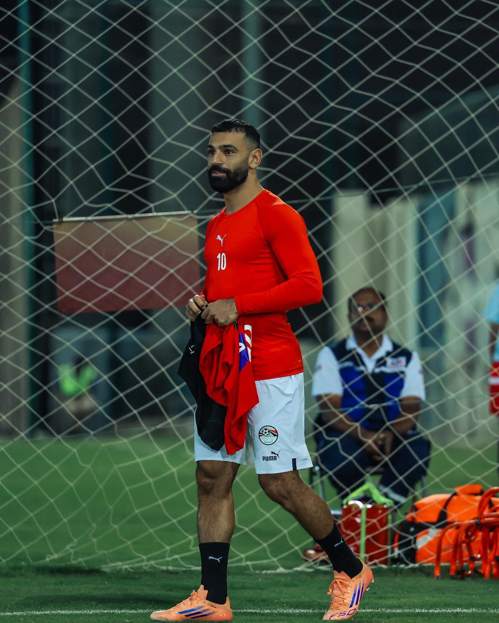 <strong>منتخب مصر يختتم تدريباته استعدادا لمواجهة أوزبكستان غدا&nbsp;</strong>