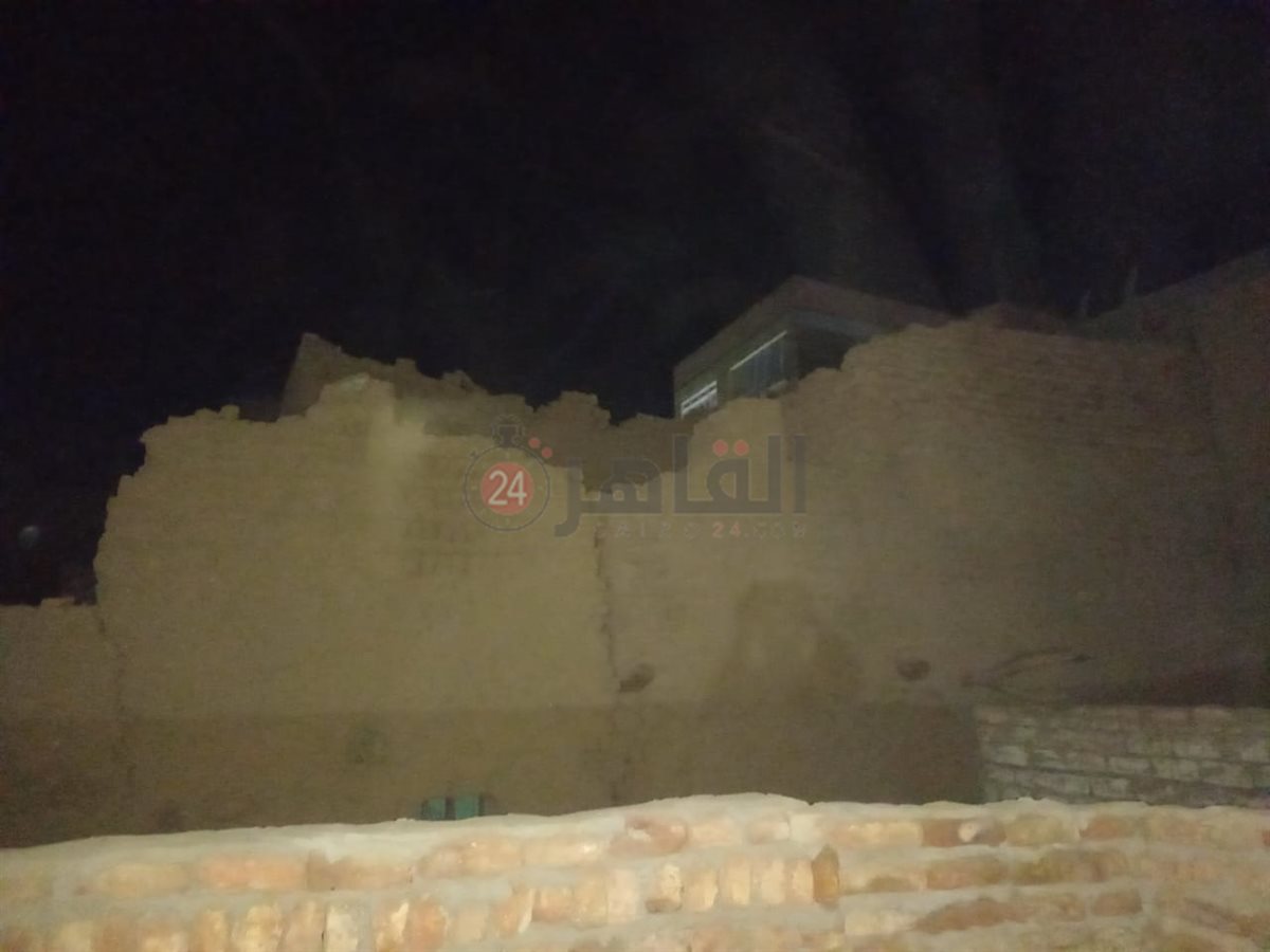 انهيار منزل في قنا&nbsp;
