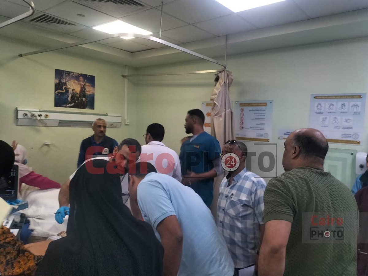 نائب مدير هيئة الرعاية يتابع حالات المصابين&nbsp;
