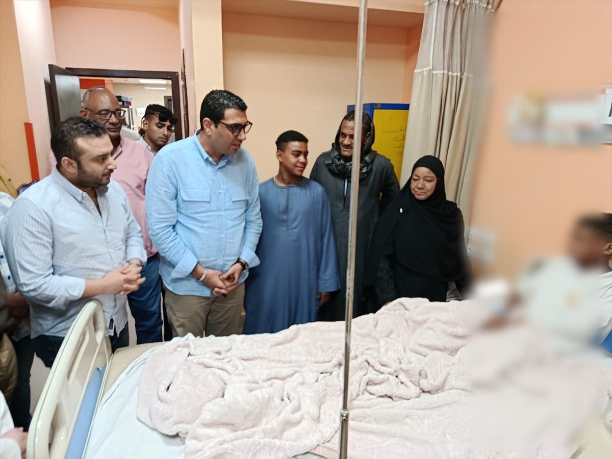 نائب محافظ الأقصر ورئيس هيئة الرعاية ومتابعة المصابين&nbsp;