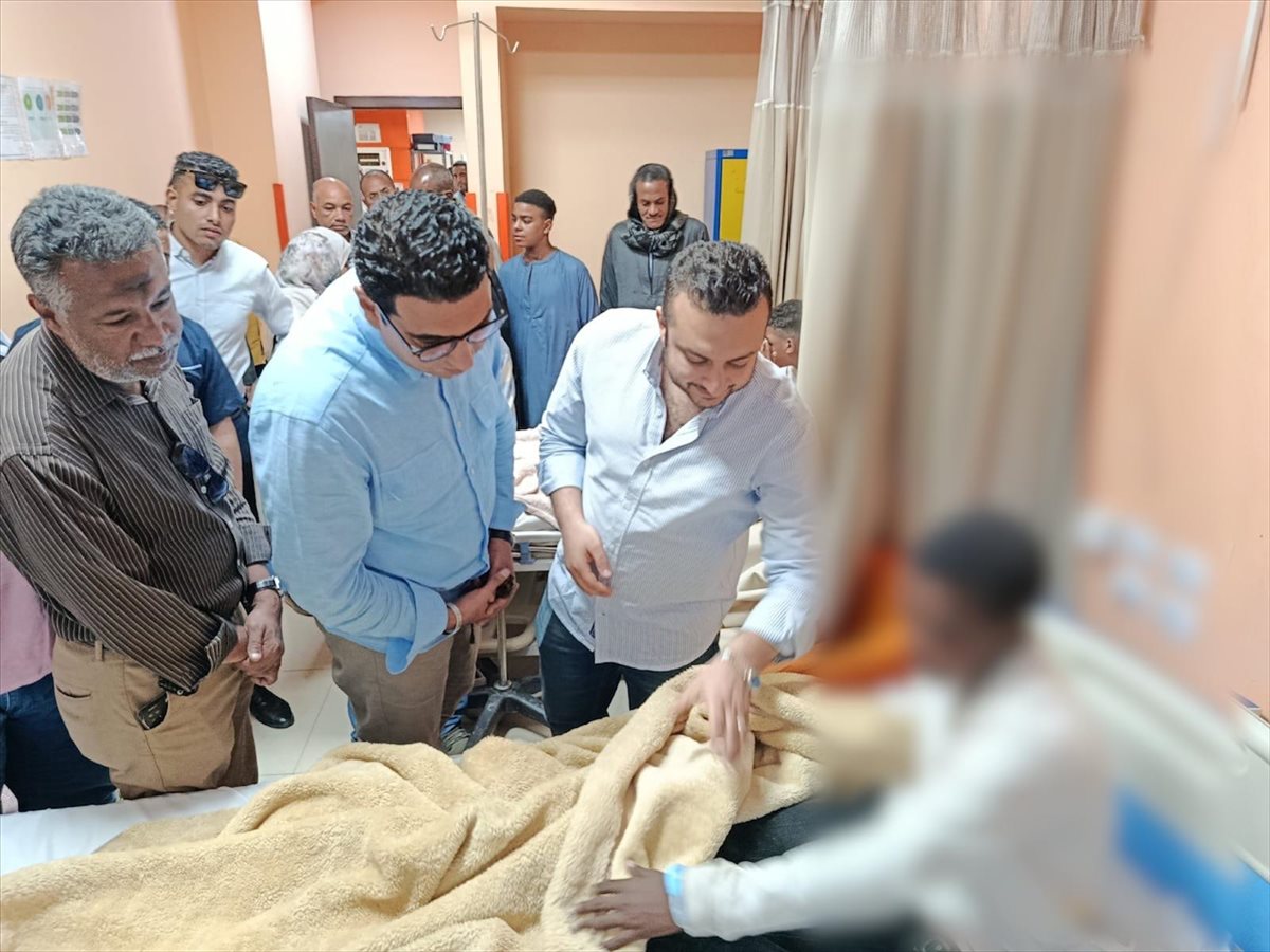 نائب محافظ الأقصر ورئيس هيئة الرعاية ومتابعة المصابين&nbsp;