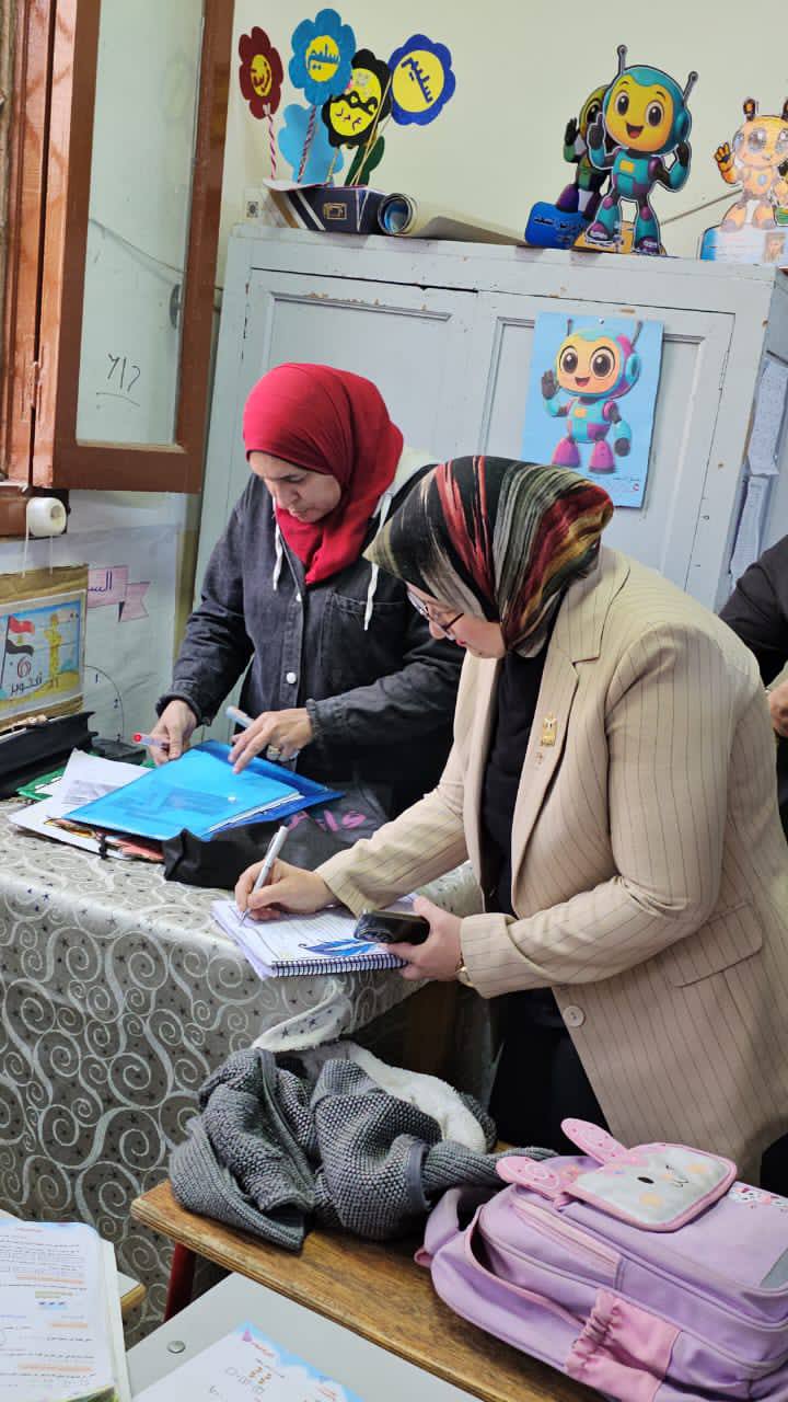 زيارة ميدانية لرئيس قطاع التعليم لمدارس البحيرة&nbsp;