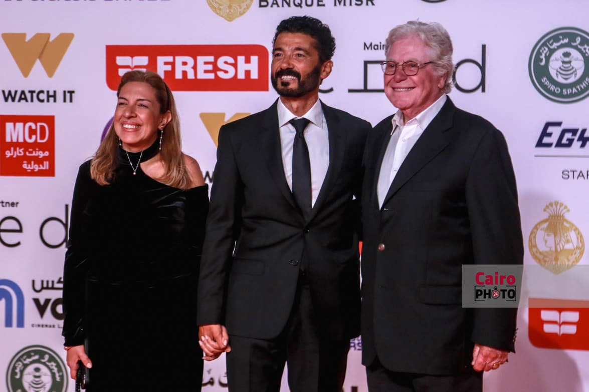 &nbsp;النجوم يتألقون على ريد كاربت فيلم المهاجر بمهرجان القاهرة السينمائي