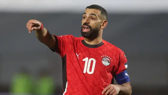 محمد صلاح قائد منتخب مصر ونجم نادي ليفربول الإنجليزي