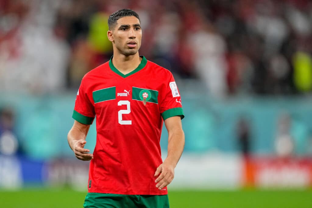 أشرف حكيمي قائد منتخب المغرب