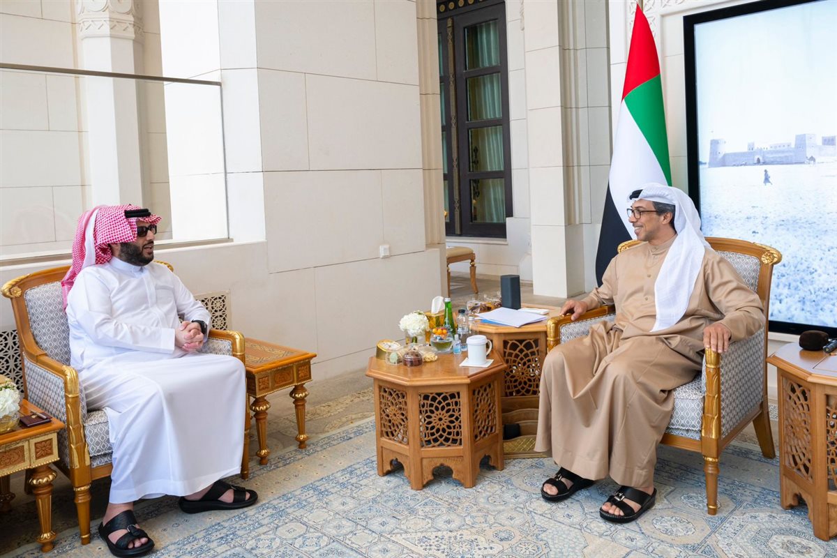 المستشار تركي آل الشيخ يشيد بالعلاقات بين السعودية والامارات والروابط المتينة بينهما&nbsp;<br>&nbsp;