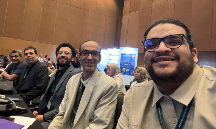 جانب من الحضور الإعلامي لفاعاليات المؤتمر&nbsp;