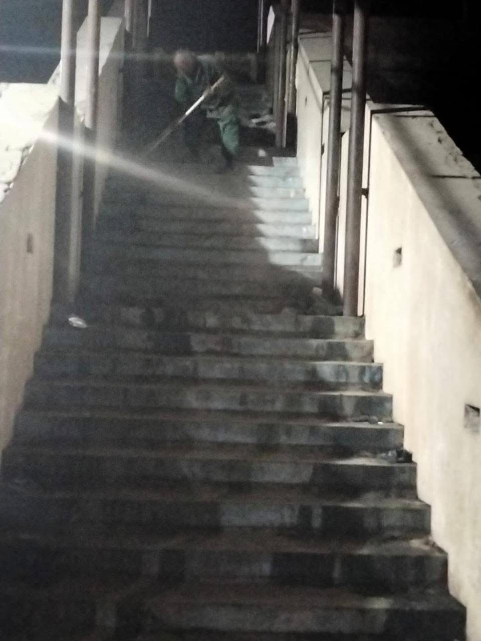 حملة مكبرة وتنظيف كوبري مزلقان القراريش&nbsp;