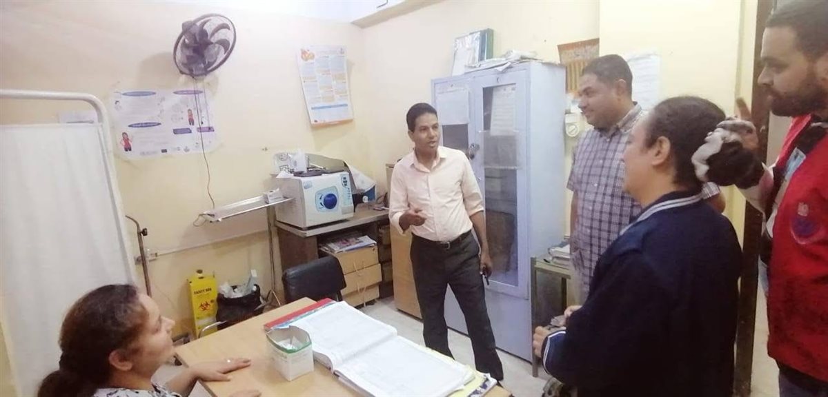 جولة مفاجئة لوكيل وزارة صحة الأقصر&nbsp;