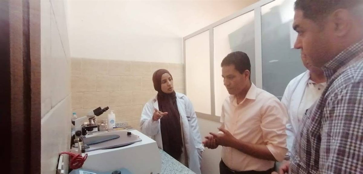 جولة مفاجئة لوكيل وزارة صحة الأقصر&nbsp;