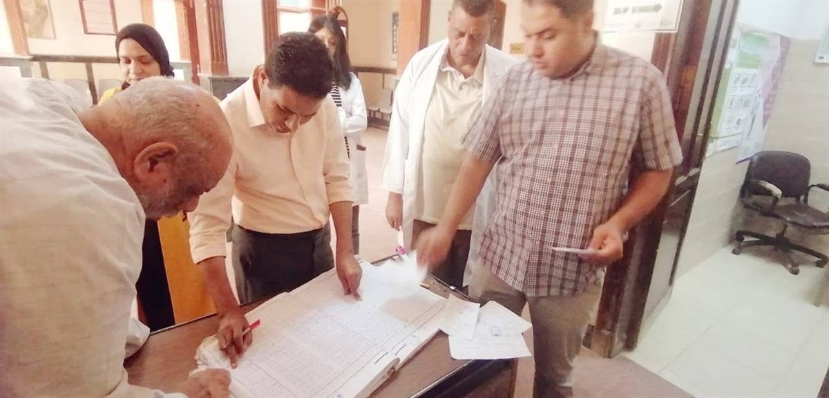 جولة مفاجئة لوكيل وزارة صحة الأقصر&nbsp;