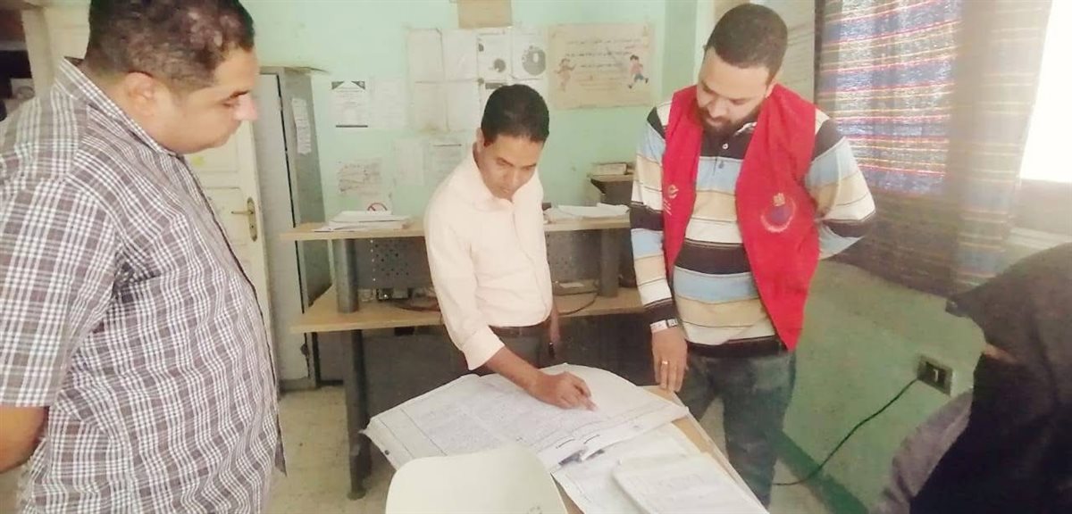 جولة مفاجئة لوكيل وزارة صحة الأقصر&nbsp;