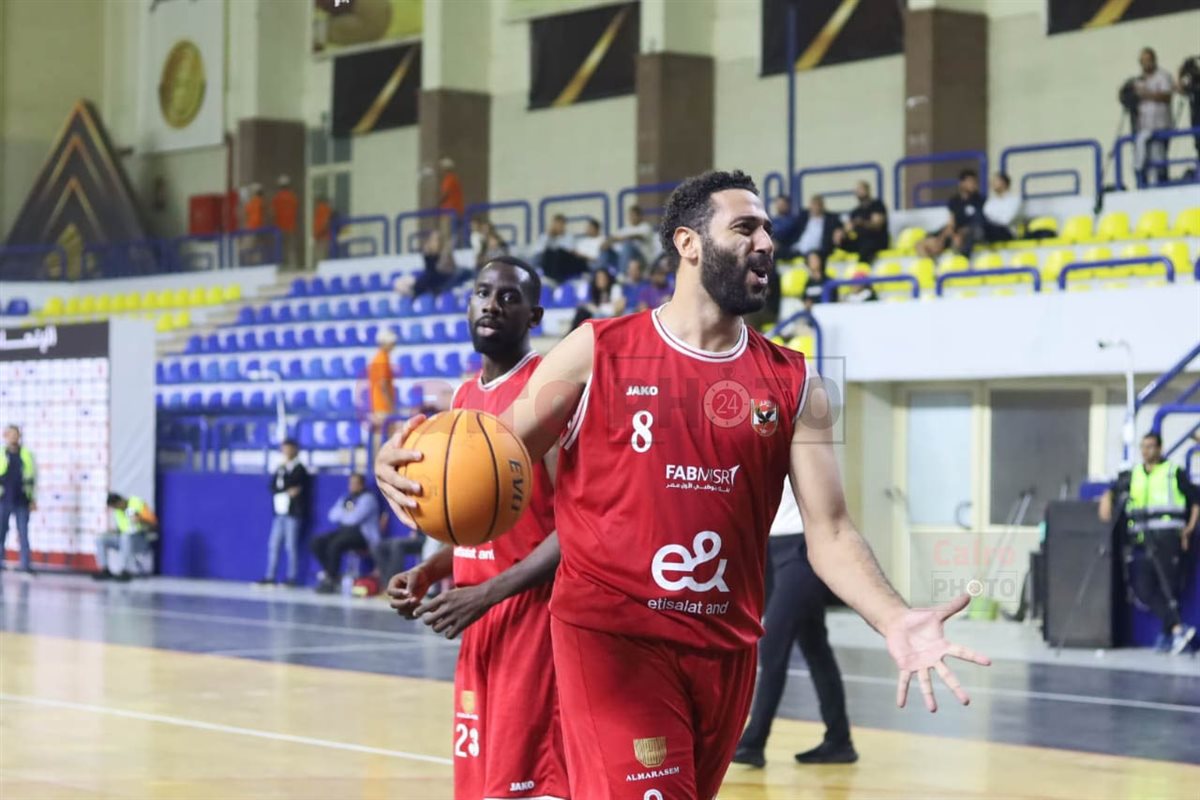 فوز الاتحاد السكندري على الأهلي في مباراة الفريق الأول بنهائي دوري المرتبط لكرة السلة<br>&nbsp;