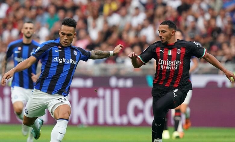 القنوات الناقلة لمشاهدة مباراة إنتر ميلان وميلان بث مباشر اليوم في كلاسيكو إيطاليا&nbsp;