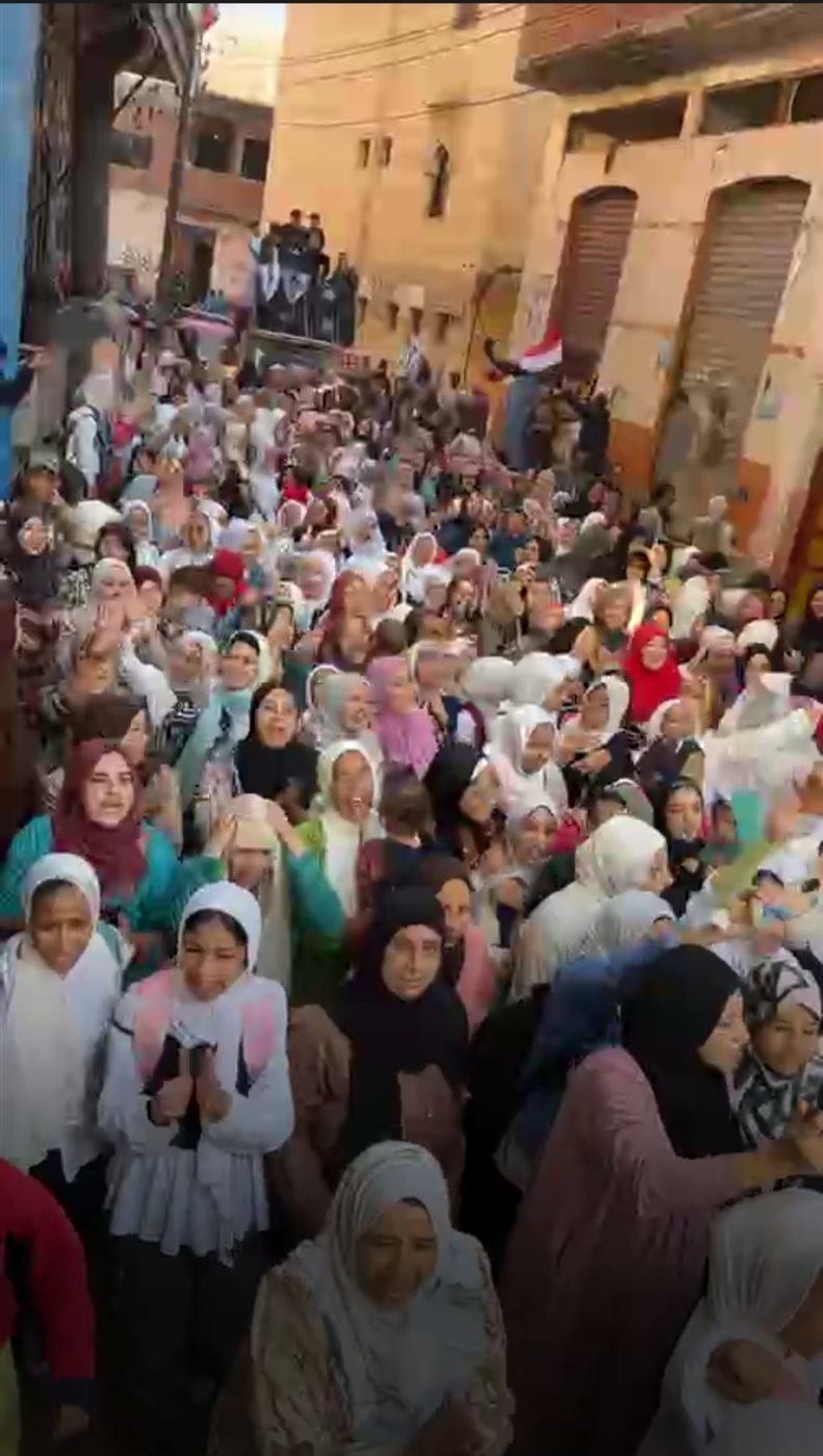مسيرة نسائية حاشدة في المنوفية&nbsp;