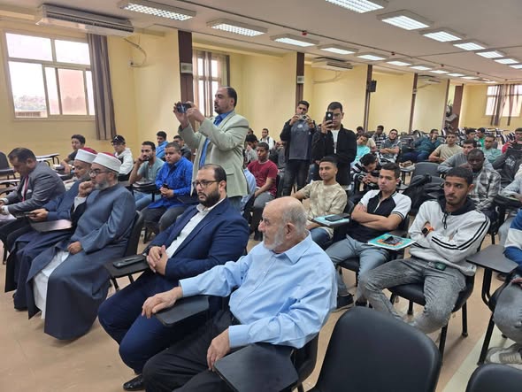 كلية الدعوة جامعة الأزهر تنظم ندوة حول الشائعات والأفكار المغلوطة لدى الشباب وكيفية مواجهتها والتصدي لها&nbsp;
