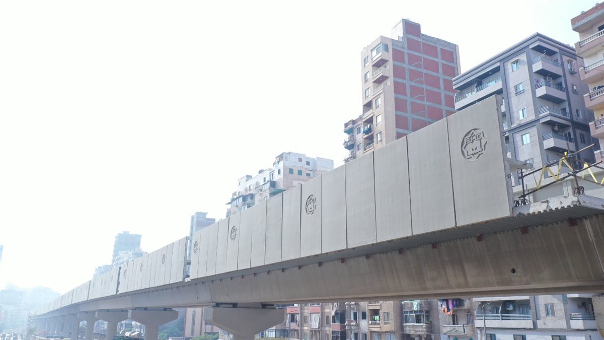 أعمال تنفيذ المرحلة الأولى من مترو الإسكندرية