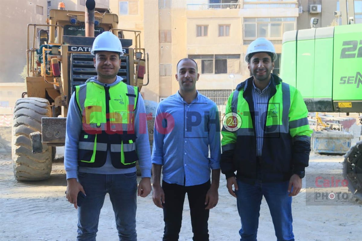 محرر القاهرة 24 مع مدير مشروع محطة مترو النصر&nbsp;