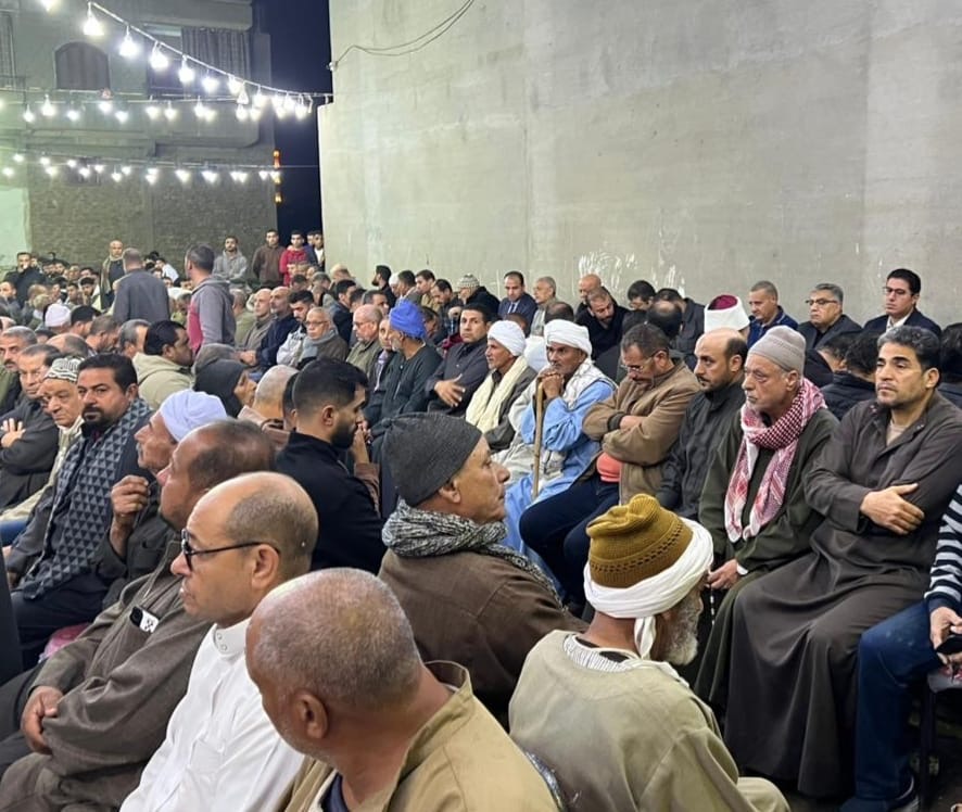 جانب من العزاء&nbsp;