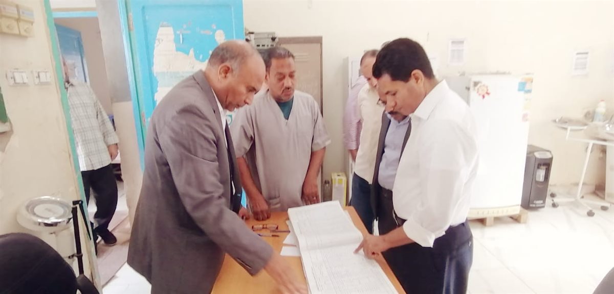 جولة موسعة لوكيل وزارة الصحة بالأقصر