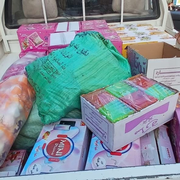ضبط سلع منتهية الصلاحية ومجهولة المصدر&nbsp;