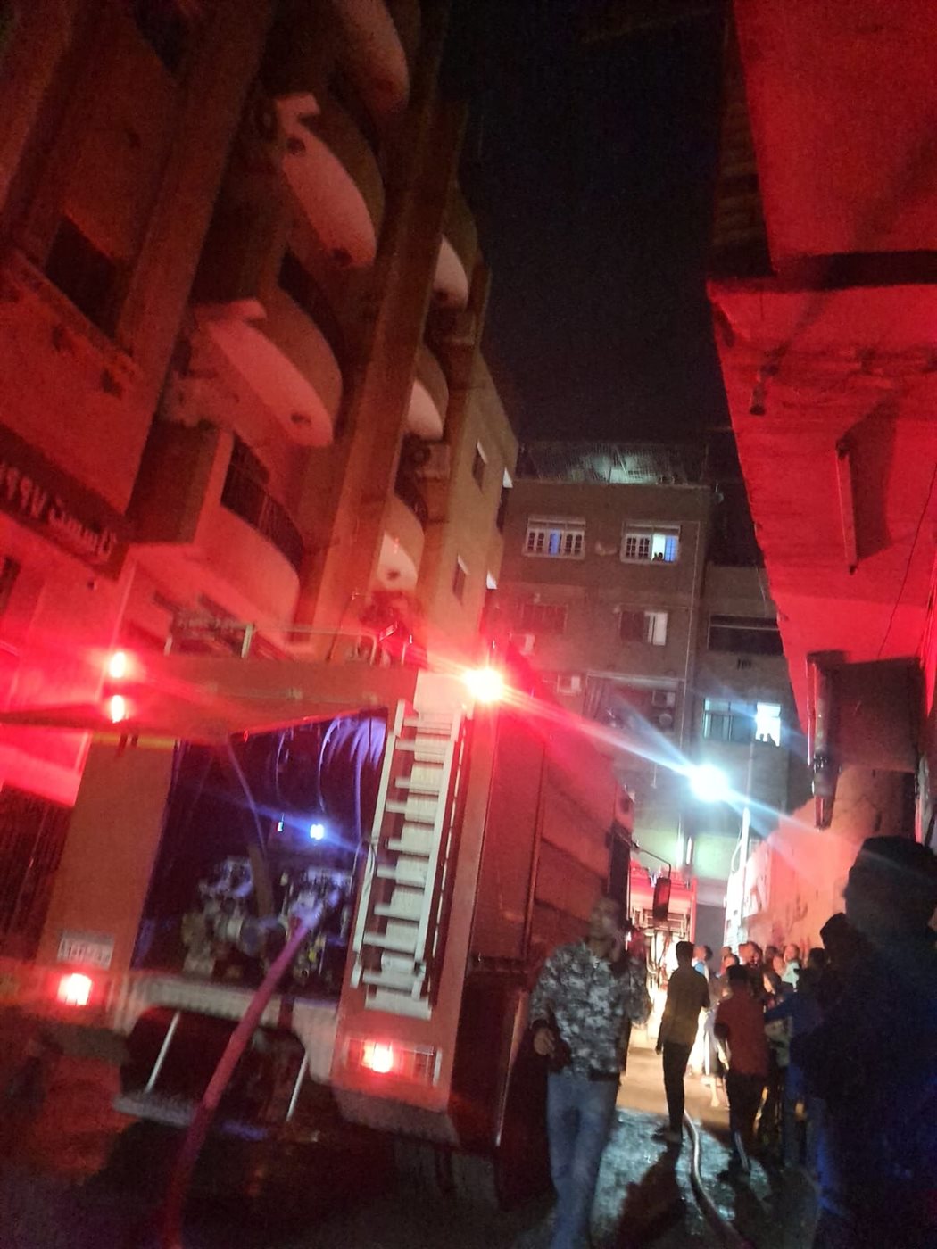 الحريق