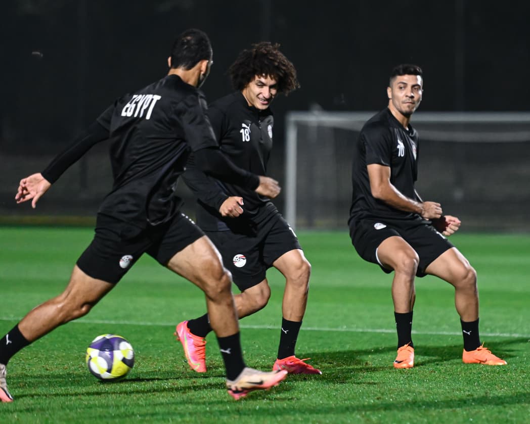 <strong>مران منتخب مصر&nbsp;</strong>