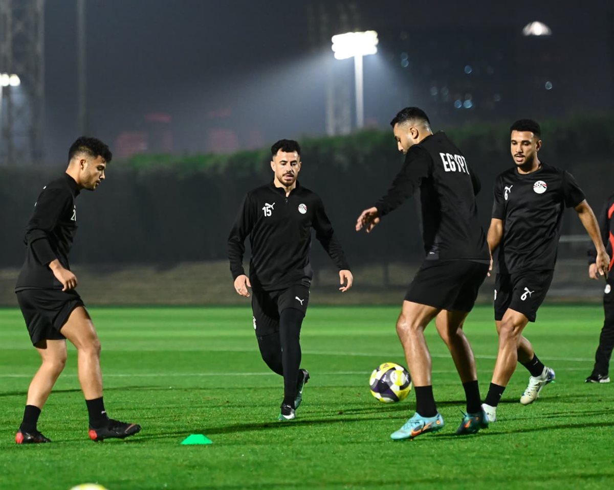 <strong>مران منتخب مصر&nbsp;</strong>