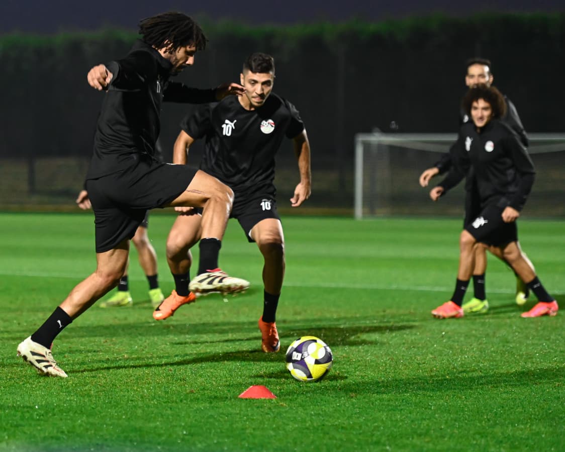 <strong>مران منتخب مصر&nbsp;</strong>