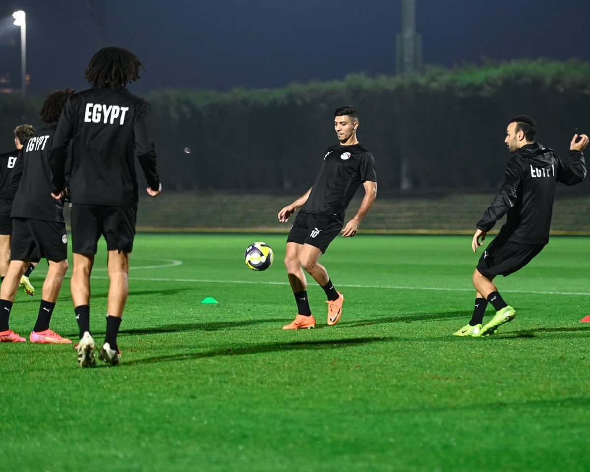 <strong>مران منتخب مصر&nbsp;</strong>