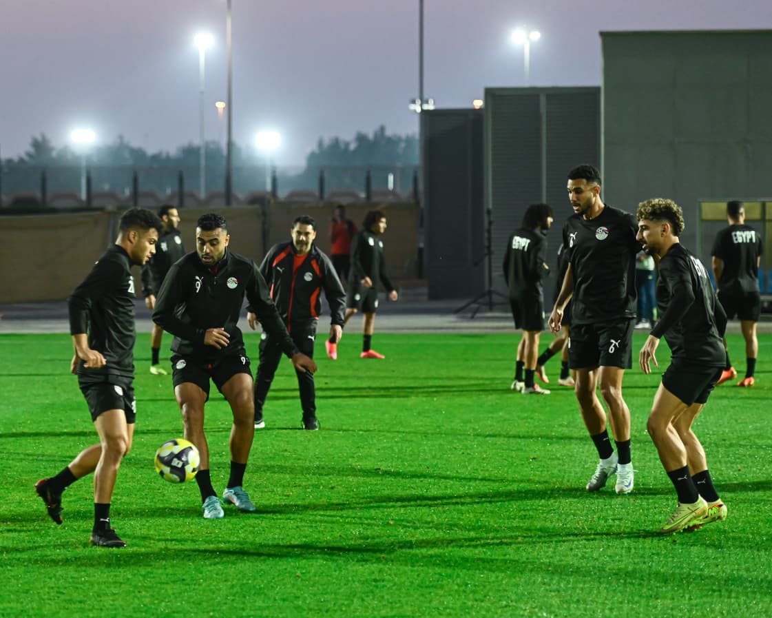 <strong>مران منتخب مصر&nbsp;</strong>