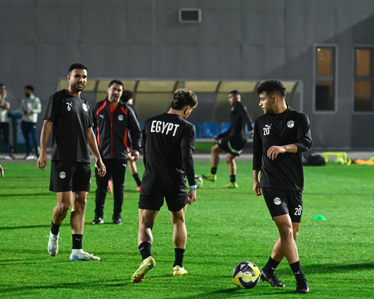 <strong>مران منتخب مصر&nbsp;</strong>
