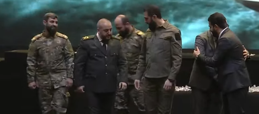 أحمد الشرع في احتفالية ذكرى التحرير&nbsp;