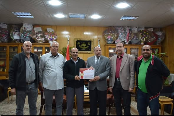 نائب رئيس جامعة الأزهر يكرم منتخب ذوي الهمم بفرع الوجه القبلي لحصدهم 11 ميدالية ببطولة الجامعات المصرية&nbsp;