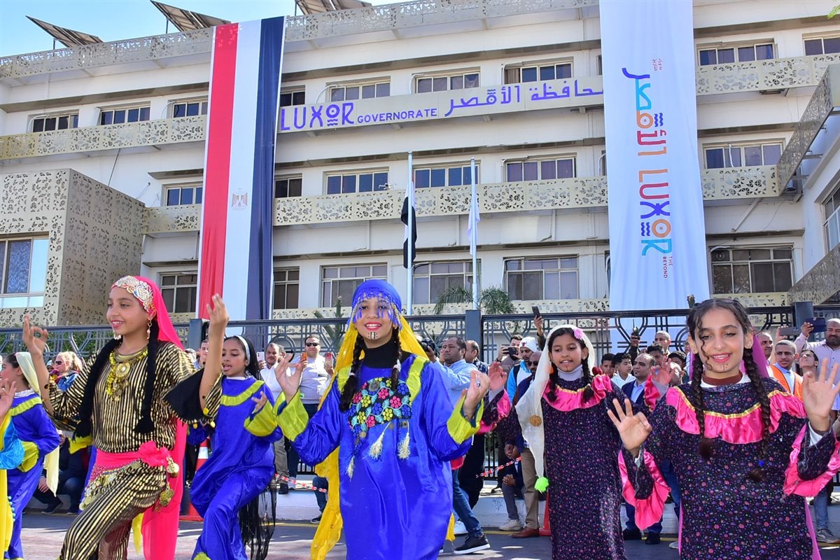 الأقصر تحتفل بعيدها القومي