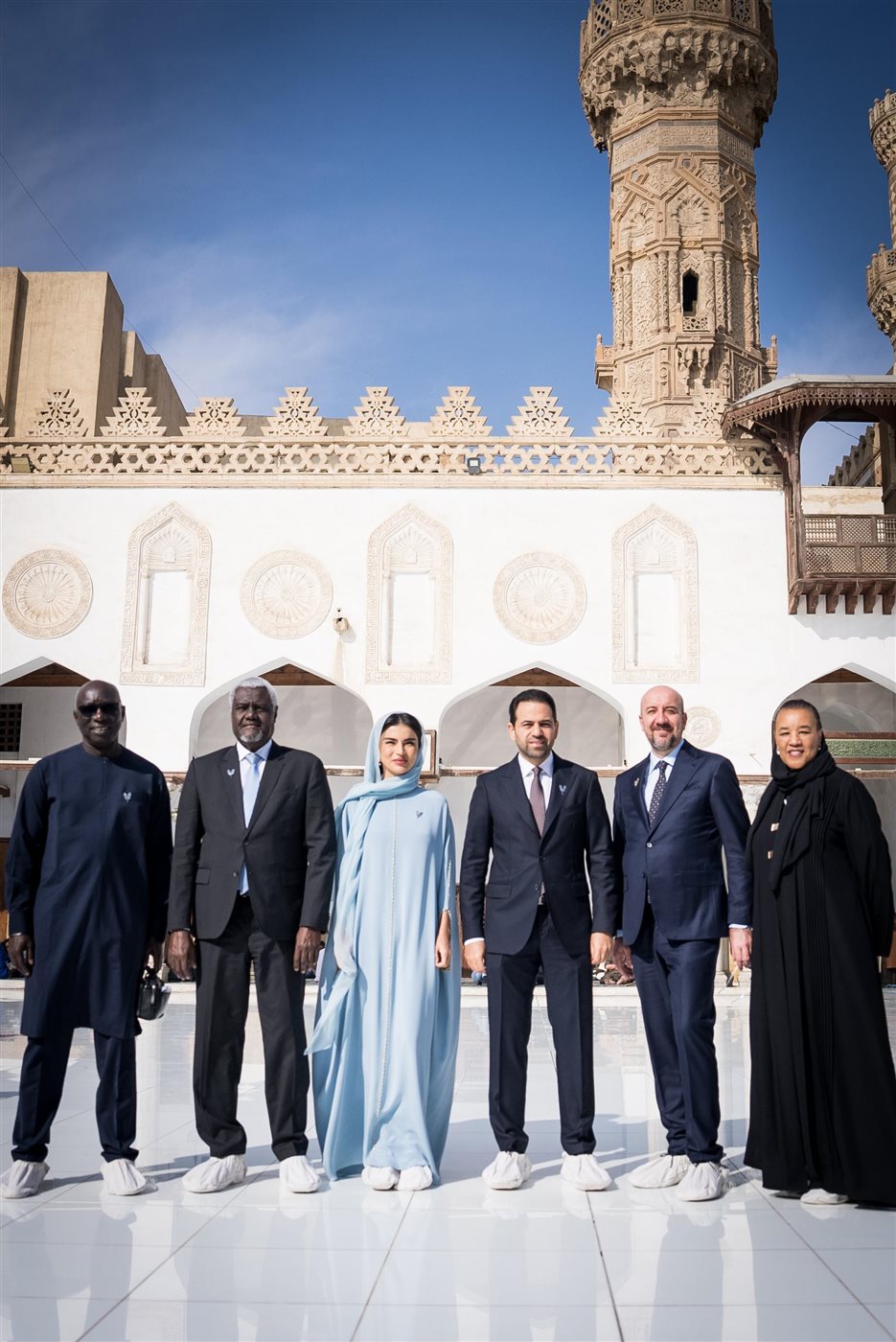 أعضاء لجنة تحكيم جائزة زايد للأخوة الإنسانيَّة يزورون الجامع الأزهر ويشيدونَ بمسيرته في بناء الجسور بين الثَّقافات&nbsp;