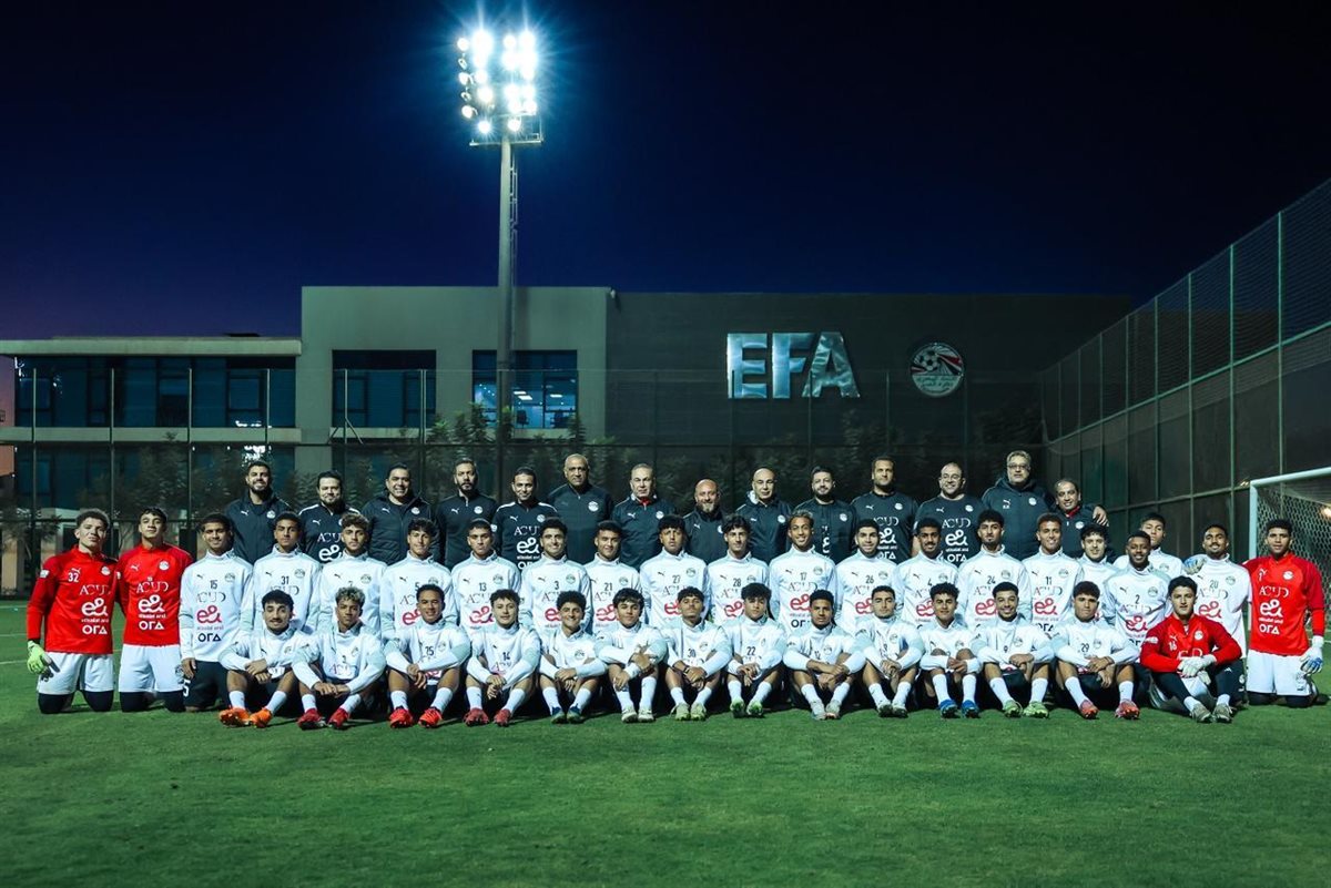 حسام حسن وإبراهيم حسن يزوران معسكر &nbsp;منتخب مصر مواليد 2007